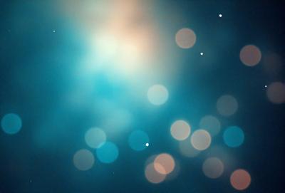 The primary subject of the image is a blue background with a pattern of bright, colorful lights. The setting appears to be a night sky, with the lights creating a vibrant and lively atmosphere. The visual style of the image is a combination of a photo and digital art, as the lights are arranged in a visually appealing manner. The colors and mood of the image are predominantly blue and bright, creating a sense of energy and excitement.