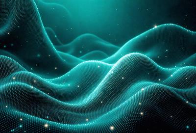 The primary subject of the image is a blue, swirling, and flowing pattern, which appears to be a digital art or illustration. The setting is a dark background, which contrasts with the blue pattern. The visual style is a combination of digital art and illustration, creating a unique and captivating image. The colors and mood of the image are predominantly blue, giving it a calm and soothing atmosphere.
