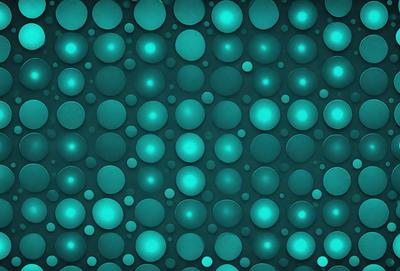 The primary subject of the image is a pattern of blue and green circles. The setting is a blue and green background, which creates a visually appealing and vibrant atmosphere. The visual style of the image is a combination of digital art and illustration, as it features a well-defined and detailed pattern. The colors and mood of the image are predominantly blue and green, giving it a calm and soothing appearance.