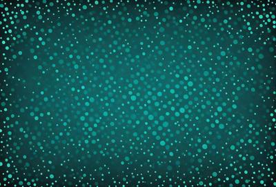 The primary subject of the image is a blue background with a pattern of white dots. The setting is a dark blue background, and the visual style appears to be a digital art or illustration. The dominant colors are blue and white, creating a calm and serene atmosphere.