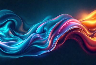 The primary subject of the image is a blue and pink swirl, which appears to be a digital art or illustration. The setting is a dark blue background, creating a contrasting and dramatic effect. The visual style is a combination of digital art and illustration, with the swirl being the main focus of the image. The colors and mood of the image are predominantly blue and pink, giving it a vibrant and lively atmosphere.
