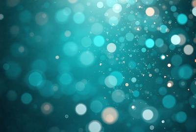 The primary subject of the image is a blue background with a pattern of white lights. The setting appears to be a nighttime scene, possibly a starry sky. The visual style of the image is a combination of a photo and digital art, creating a unique and captivating atmosphere. The dominant colors are blue and white, with the white lights adding a sense of depth and contrast to the overall mood of the image.