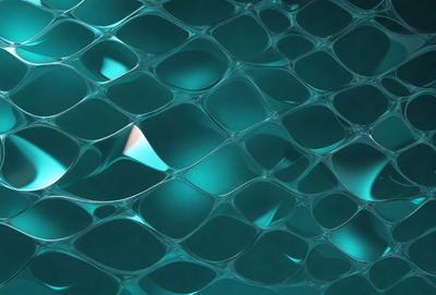 The primary subject of the image is a blue and white patterned surface, which appears to be a textured or patterned wallpaper or a blue and white ocean-like surface. The setting is a dark blue background, which contrasts with the blue and white pattern. The visual style of the image is a close-up of the patterned surface, showcasing its intricate details. The colors and mood of the image are predominantly blue and white, creating a serene and calming atmosphere.