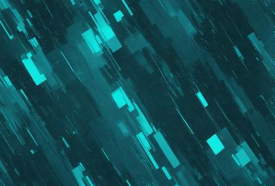 The primary subject of the image is a blue and green patterned background. The setting is a dark blue background with a green pattern, creating a visually striking contrast. The visual style is a digital art or illustration, with a modern and vibrant appearance. The colors and mood of the image are predominantly blue and green, giving it a calm and soothing atmosphere.