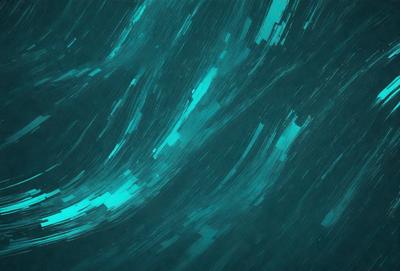 The primary subject of the image is a blue and green swirling pattern, which appears to be a digital art or illustration. The setting is a blue background, and the visual style is a combination of digital art and illustration. The colors and mood of the image are predominantly blue and green, creating a calming and serene atmosphere.