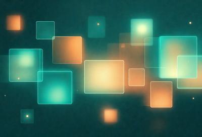 The primary subject of the image is a colorful, abstract pattern made up of various shapes and colors. The setting is a dark background, which contrasts with the vibrant colors of the pattern. The visual style is a combination of digital art and illustration, creating a unique and eye-catching design. The dominant colors are green, orange, and yellow, which contribute to a lively and energetic atmosphere.