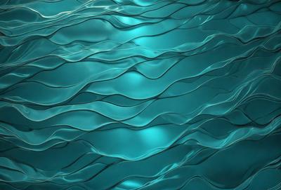 The primary subject of the image is a blue and white ocean wave. The setting is the ocean, with the wave being the main focus of the image. The visual style is a photo of the ocean, capturing the beauty of the waves. The dominant colors are blue and white, creating a serene and calming atmosphere.