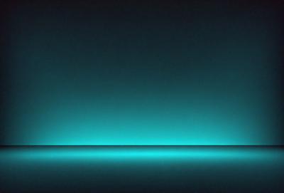 The primary subject of the image is a blue light, which is illuminating a dark background. The setting appears to be a black room, and the visual style is a digital art or illustration. The dominant colors in the image are blue and black, creating a moody and atmospheric scene.