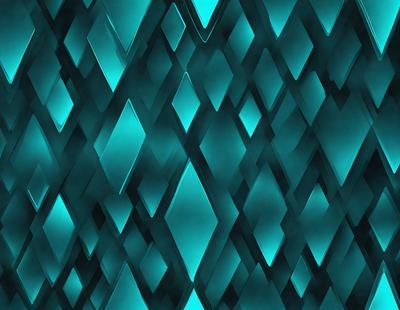 The primary subject of the image is a blue and green patterned wallpaper. The setting is a room with a blue and green patterned wallpaper. The visual style is a patterned wallpaper, which gives the room a unique and colorful atmosphere. The dominant colors are blue and green, creating a vibrant and lively environment.