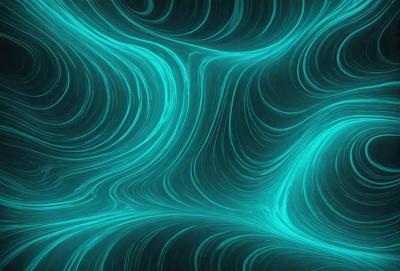The primary subject of the image is a blue and green swirling pattern, which appears to be a digital art or illustration. The setting is a dark blue background, creating a contrasting effect with the swirling pattern. The visual style suggests that the image is a creative and artistic representation of a swirling motion. The dominant colors are blue and green, giving the image a calming and soothing atmosphere.