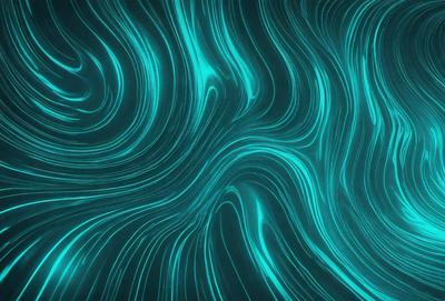 The primary subject of the image is a blue and green swirling pattern, which appears to be a digital art or illustration. The setting is a dark background, which contrasts with the vibrant colors of the swirling pattern. The visual style suggests a modern and artistic approach to design. The dominant colors are blue and green, creating a sense of depth and movement in the image.