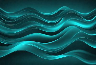 The primary subject of the image is a blue wave pattern, which is the main object, scene, or focus of the image. The setting or background is a dark blue surface, which adds to the overall atmosphere. The visual style of the image is digital art, as it is a digital representation of a wave pattern. The dominant colors in the image are blue, which creates a calm and soothing mood.