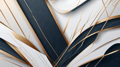 The primary subject of the image is a large, intricate, and colorful design. The setting is a white wall, which serves as a clean and uncluttered background for the artwork. The visual style is a combination of digital art and illustration, creating a unique and eye-catching pattern. The colors and mood of the image are vibrant and lively, with a focus on gold and blue hues.