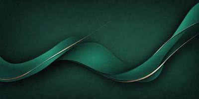 The primary subject of the image is a green and gold swirl, which appears to be a digital art or illustration. The setting is a dark green background, and the visual style suggests that the image is a pattern or texture. The colors and mood of the image are predominantly dark and moody, with the green and gold swirl being the main focal point.