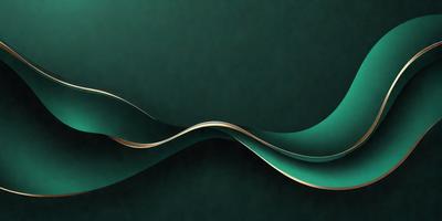 The primary subject of the image is a wave, which is the main object, scene, or focus of the image. The wave is depicted in a digital art style, giving it a modern and visually appealing appearance. The wave is set against a dark green background, which adds a sense of depth and contrast to the image. The overall atmosphere of the image is dynamic and energetic, as the wave represents the power and movement of the ocean.