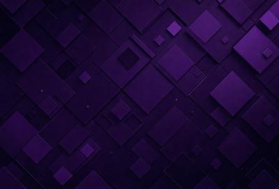 The primary subject of the image is a purple and black patterned wallpaper. The setting is a room with a purple and black checkered pattern on the wall. The visual style is a digital art or illustration, creating a unique and intricate design. The colors and mood of the image are predominantly purple and black, giving it a bold and striking appearance.