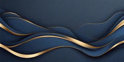 The primary subject of the image is a blue and gold artistic design. The setting is a dark blue background, which contrasts with the gold and blue colors of the design. The visual style appears to be a combination of digital art and illustration, creating a unique and eye-catching pattern. The colors and mood of the image are predominantly dark and moody, with the gold and blue accents adding a touch of elegance and sophistication.