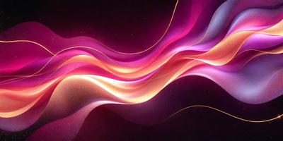 The primary subject of the image is a colorful, swirling pattern that resembles a kaleidoscope. The setting is a dark background, which contrasts with the vibrant colors of the pattern. The visual style is a digital art or illustration, as the colors and patterns are intricately designed and displayed. The dominant colors are pink, orange, and yellow, creating a warm and lively atmosphere.