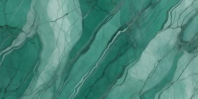 The primary subject of the image is a close-up of a green marble tile. The setting is a bathroom, as indicated by the presence of the marble tile. The visual style is a photo, showcasing the intricate details of the marble tile. The dominant colors are green and white, creating a serene and calming atmosphere.