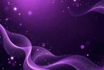 The primary subject of the image is a purple background with a swirling pattern. The setting is a dark, starry night, with the purple background providing a contrasting backdrop to the stars. The visual style is a combination of digital art and illustration, creating a unique and captivating scene. The colors and mood of the image are predominantly purple, with the swirling pattern adding a sense of movement and dynamism to the overall atmosphere.
