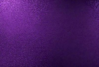 Purple wall with a pattern of dots.