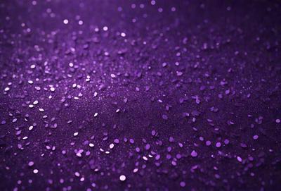 Purple glittery background with purple glittery dots.