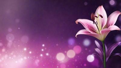 The primary subject of the image is a large, pink flower with a purple background. The flower is the main focus of the image, and it is set against a purple background. The visual style of the image is a close-up of the flower, which is a photo. The colors and mood of the image are predominantly pink and purple, creating a warm and inviting atmosphere.