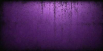 Purple wall with purple paint dripping down it.