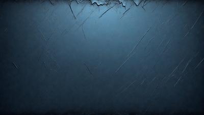 The primary subject of the image is a blue wall with a few scratches on it. The setting is a room with a blue background. The visual style is a close-up of the blue wall, and the colors and mood are predominantly blue, creating a calm and serene atmosphere.