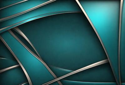 The primary subject of the image is a blue background with a pattern of silver lines. The setting is a blue and silver background, which creates a visually appealing and modern design. The visual style is a combination of digital art and illustration, giving the image a unique and contemporary appearance. The dominant colors are blue and silver, creating a calm and sophisticated atmosphere.