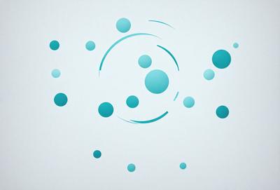 The primary subject of the image is a blue circle, which is the main object, scene, or focus of the image. The setting or background is a white surface, which provides a clean and minimalist backdrop for the blue circle. The visual style of the image is digital art, as it appears to be a digital illustration or drawing. The dominant colors in the image are blue and white, creating a calm and serene atmosphere.