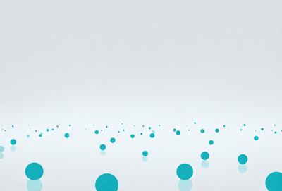 The primary subject of the image is a large number of blue circles scattered across a white background. The setting appears to be a blank canvas, with no other objects or elements visible in the scene. The visual style of the image is a combination of digital art and illustration, creating a unique and eye-catching pattern. The dominant colors in the image are blue and white, giving it a clean and modern appearance.