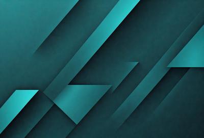 The primary subject of the image is a blue and white geometric pattern. The setting is a dark blue background, which contrasts with the white and blue geometric shapes. The visual style is a combination of digital art and illustration, creating a modern and visually appealing design. The dominant colors are blue and white, giving the image a calm and sophisticated atmosphere.