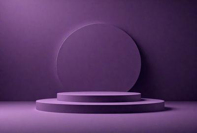 The primary subject of the image is a purple circle, which is the main object, scene, or focus of the image. The setting or background of the image is a purple wall, which adds to the overall atmosphere of the scene. The visual style of the image is a digital art, illustration, or drawing, as it is a purple circle on a purple wall. The colors and mood of the image are predominantly purple, creating a calm and serene atmosphere.
