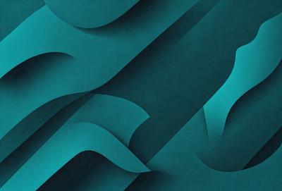The primary subject of the image is a blue and white patterned design. The setting is a dark blue background, which contrasts with the white and blue pattern. The visual style appears to be a combination of digital art and illustration. The dominant colors are blue and white, creating a calm and soothing atmosphere.