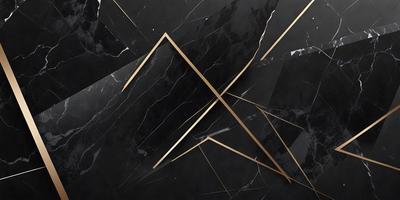 The primary subject of the image is a black and gold pattern, which is displayed on a black background. The pattern is composed of gold triangles and black squares, creating a visually striking contrast. The visual style of the image is a combination of digital art and illustration, as it appears to be a carefully crafted design. The colors and mood of the image are predominantly black and gold, giving it a sophisticated and elegant appearance.