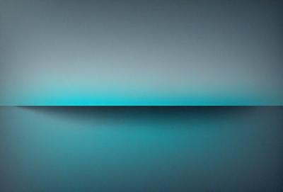 The primary subject of the image is a large body of water, which appears to be a vast ocean. The setting is a dark, blue-gray sky, creating a moody atmosphere. The visual style of the image is a combination of a photo and digital art, giving it a unique and artistic appearance. The dominant colors are blue and gray, which contribute to the overall mood of the scene.
