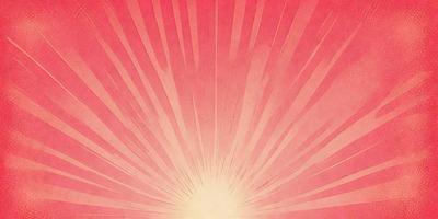 The primary subject of the image is a bright, sunny scene with a yellow sun in the center. The setting is a pink background, which adds a warm and vibrant atmosphere to the image. The visual style is a combination of digital art and illustration, creating a unique and eye-catching design. The colors and mood of the image are predominantly warm and cheerful, with the yellow sun and pink background creating a sense of happiness and positivity.