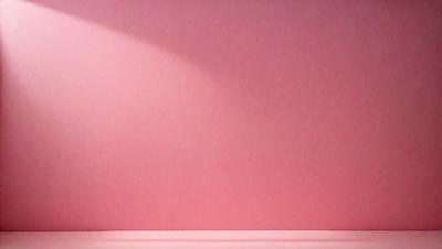 The primary subject of the image is a pink wall. The setting is a room with a pink wall, and the visual style is a photo. The dominant colors in the image are pink, and the overall atmosphere is warm and inviting.
