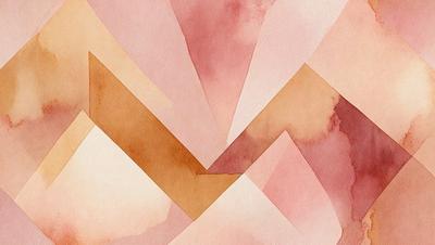 The primary subject of the image is a pink and brown geometric pattern. The setting is a pink and brown background, which adds to the overall visual style. The image is a digital art piece, showcasing the artist's creativity and skill in designing intricate patterns. The dominant colors in the image are pink and brown, creating a warm and inviting atmosphere.