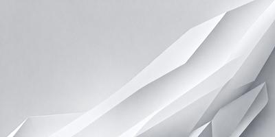 The primary subject of the image is a white paper with a mountain-like shape drawn on it. The paper is folded into a mountain shape, giving it a three-dimensional appearance. The setting is a white background, which provides a clean and minimalist look to the image. The visual style is a combination of drawing and paper art, creating a unique and creative representation of a mountain. The colors and mood of the image are predominantly white, giving it a calm and serene atmosphere.