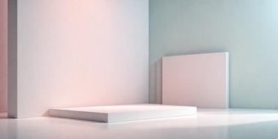 The primary subject of the image is a white wall. The setting is a white room with a white wall, and the visual style is a photo. The colors and mood of the image are predominantly white, creating a clean and minimalist atmosphere.