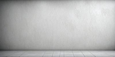 The primary subject of the image is a white wall with a marble texture. The setting is a room with a white floor, and the visual style is a photo. The colors and mood of the image are predominantly white, giving it a clean and minimalist appearance.