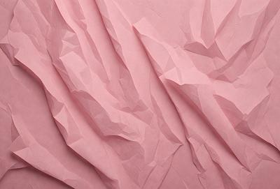 The primary subject of the image is a pink paper, which is the main object, scene, or focus of the image. The setting or background is a pink surface, which adds to the overall atmosphere. The visual style of the image is a close-up of the pink paper, showcasing its texture and details. The colors and mood of the image are predominantly pink, creating a warm and inviting atmosphere.