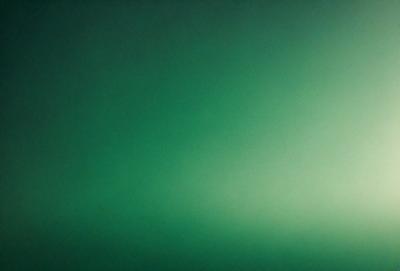 The primary subject of the image is a green background. The setting is a dark, empty room with a green wall. The visual style is a photo, and the colors and mood are predominantly green, creating a calm and serene atmosphere.