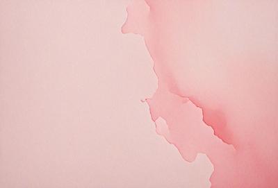 The primary subject of the image is a pink background with a red line running through it. The setting appears to be a white wall, and the visual style is a combination of digital art and illustration. The dominant colors in the image are pink and red, creating a warm and vibrant atmosphere.