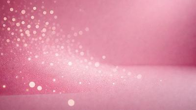The primary subject of the image is a close-up of a pink background with a pattern of sparkling lights or glittery specks. The setting appears to be a pink surface, possibly a wall or a table. The visual style of the image is a close-up of the pink background, which creates a sense of depth and focus on the sparkling pattern. The colors and mood of the image are predominantly pink, with the sparkling lights adding a touch of brightness and visual interest to the scene