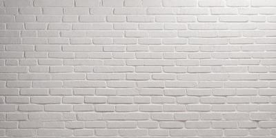 The primary subject of the image is a white brick wall. The setting is a plain white wall, with no visible backdrop or environment. The visual style is a photo, showcasing the brick wall in detail. The colors and mood of the image are predominantly white, giving it a clean and minimalist appearance.