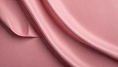 The primary subject of the image is a pink fabric, which is the main object, scene, or focus of the image. The setting or background is a pink surface, and the visual style is a close-up of the fabric. The colors and mood of the image are predominantly pink, creating a warm and inviting atmosphere.