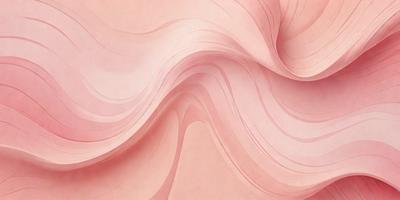 The primary subject of the image is a pink, swirling, and curling piece of paper. The setting is a close-up of the paper, showcasing its intricate design. The visual style is a combination of a photo and a digital art, as the paper appears to be a blend of both. The colors and mood of the image are predominantly pink, creating a warm and inviting atmosphere.